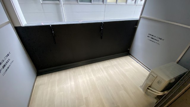 バルコニー　バルコニーがあります