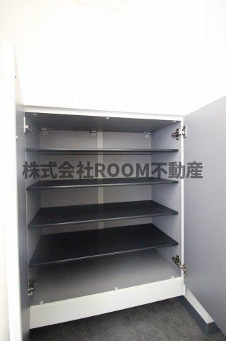 収納　十分な収納スペースがあります