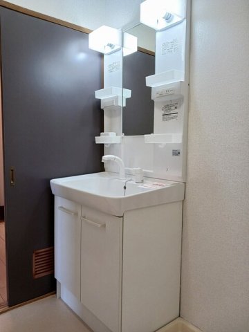 洗面設備　洗面所です