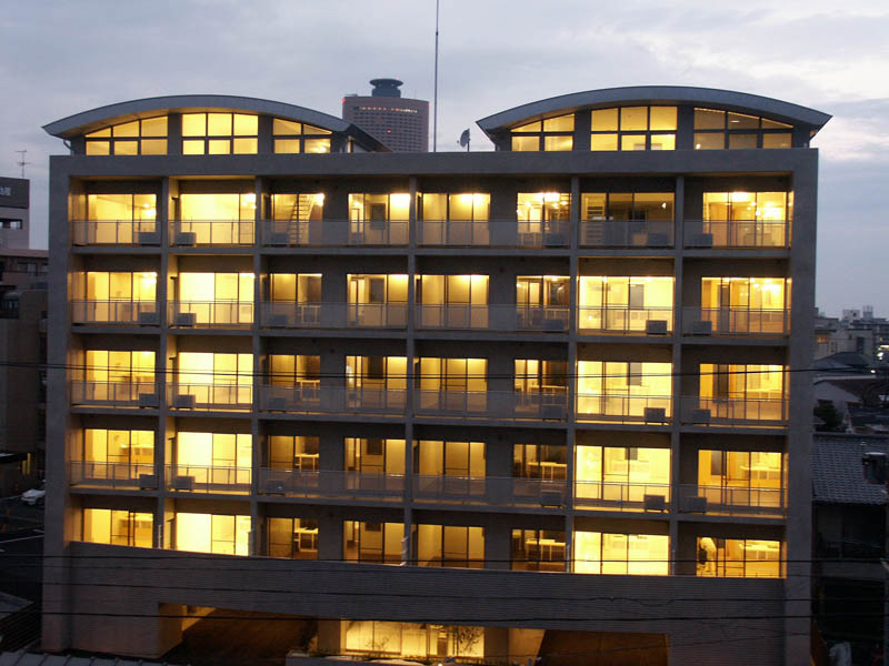 建物外観　浜松駅至近の本格的デザイナーズマンション