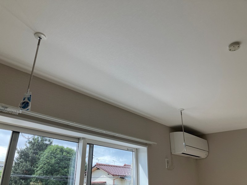 その他設備　室内物干し