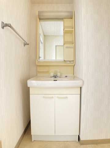 洗面設備　グリーンヒル文京の洗面所