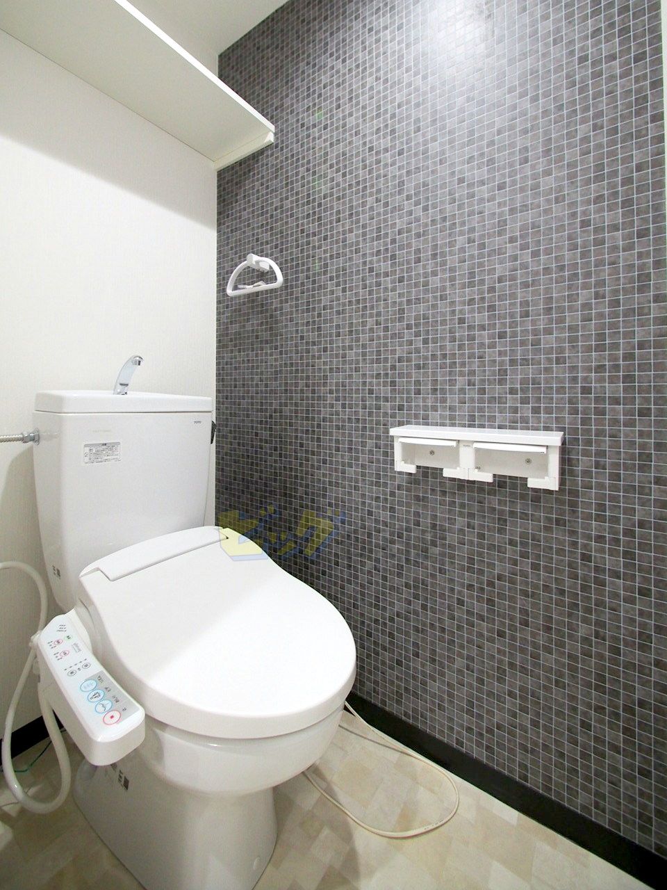 トイレ　ウォシュレット付きのトイレです♪