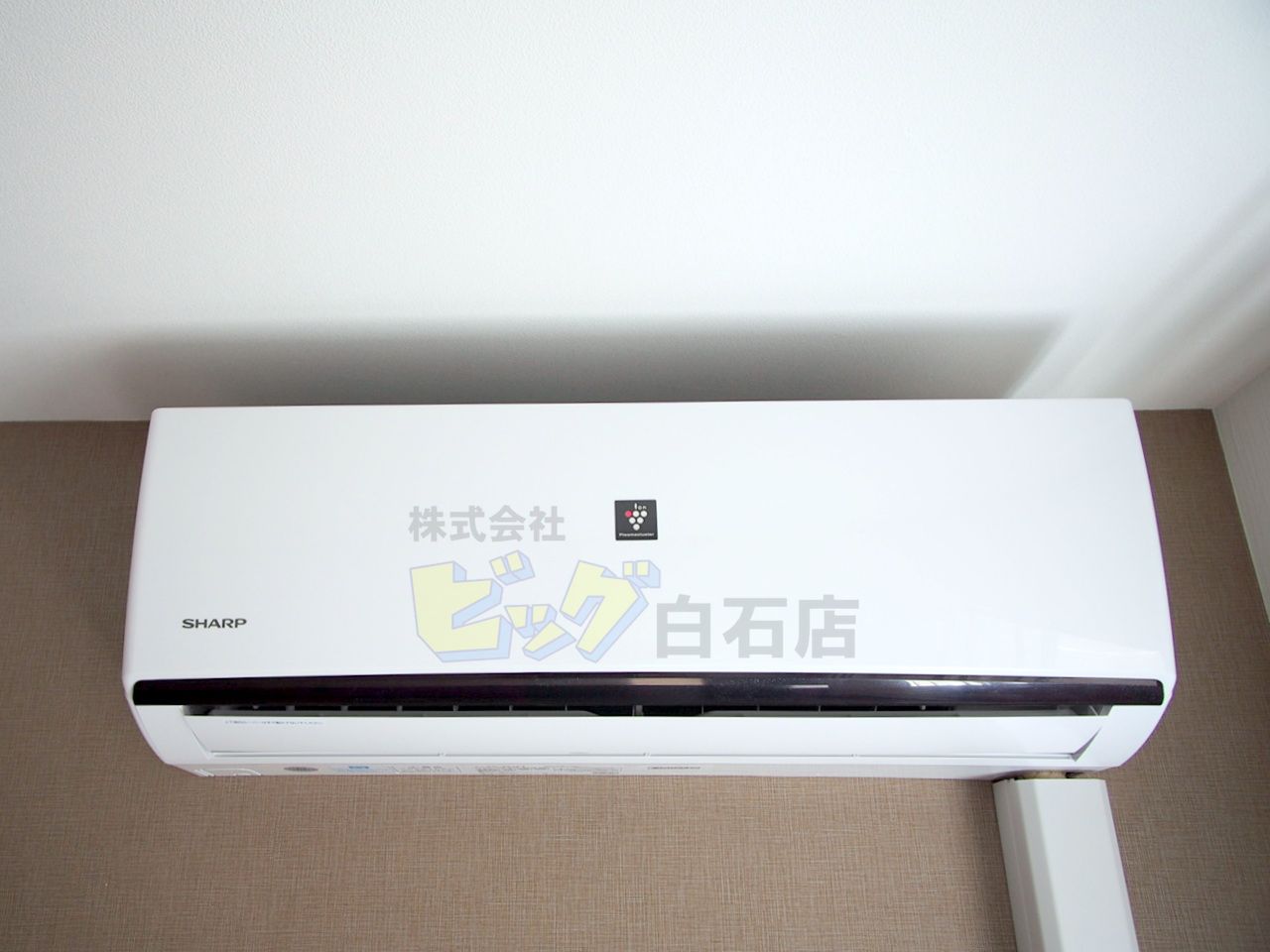 その他設備　夏も快適なエアコン付きです♪