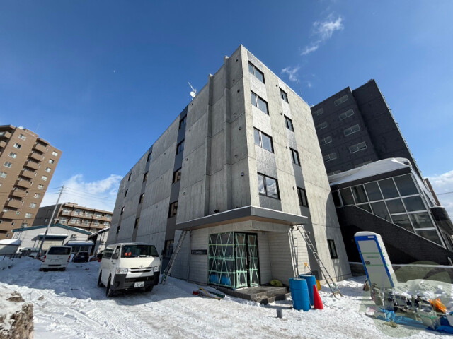 建物外観　札幌市白石区菊水上町１条「ＲＩＴＺ　ＧＲＡＮＤＥ　菊水上町」