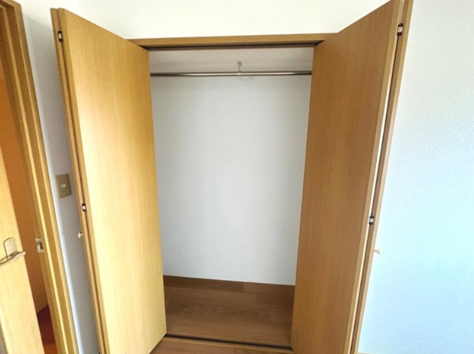 収納　内装は別部屋の参考写真です。