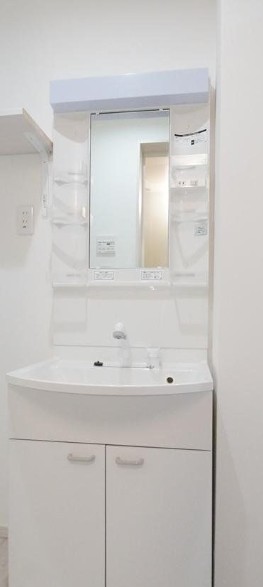 洗面設備　同施工写真