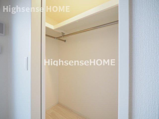 収納　たっぷりとした収納スペースです