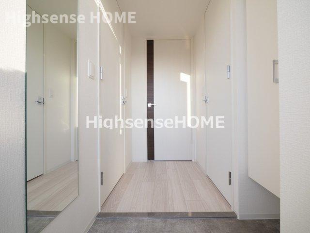 玄関　シンプルで使いやすい玄関です