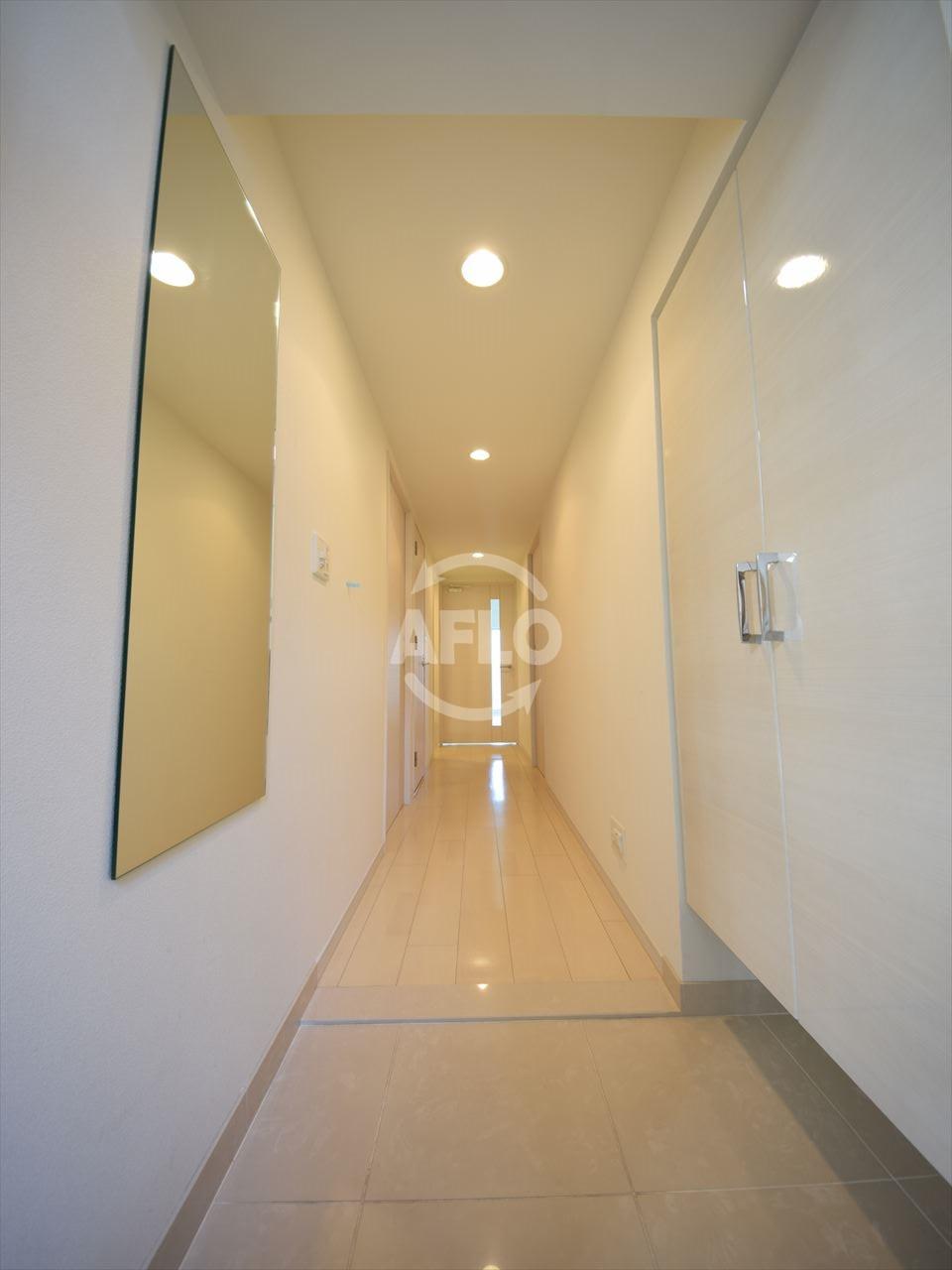 玄関　リッツ難波パークサイド　玄関