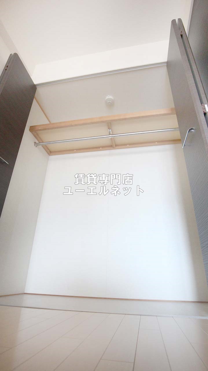 収納　クローゼット付きでお部屋もスッキリ♪