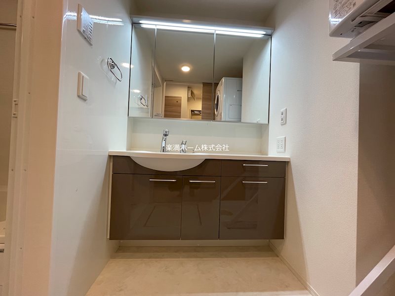 洗面設備　独立洗面台♪3点セパレート♪