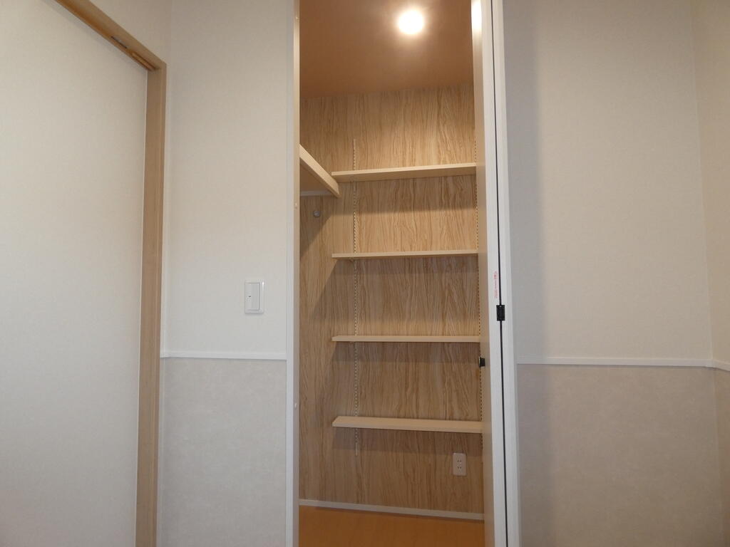 収納　ウォークインクローゼット