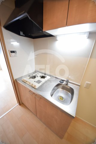 キッチン　モノトーン難波　風呂