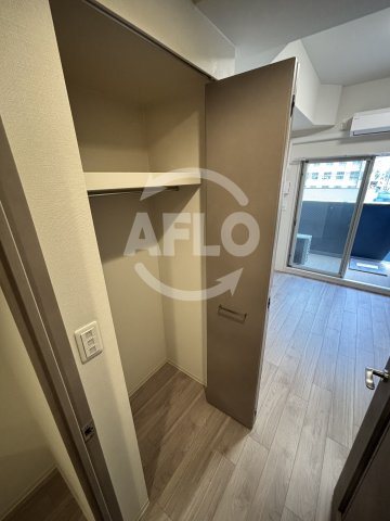 収納　プレサンス緑橋ソレアス　クローゼット