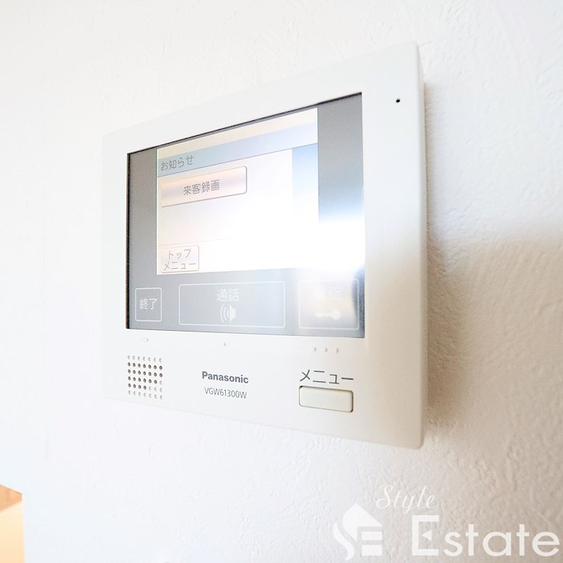 セキュリティ　モニター付きインターホン