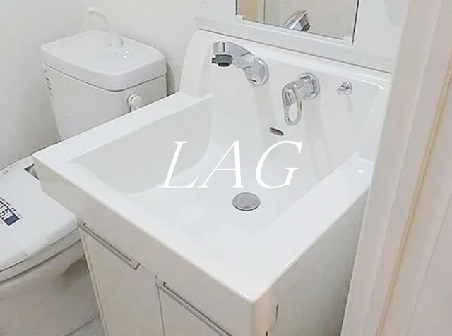 洗面設備　独立洗面台です。