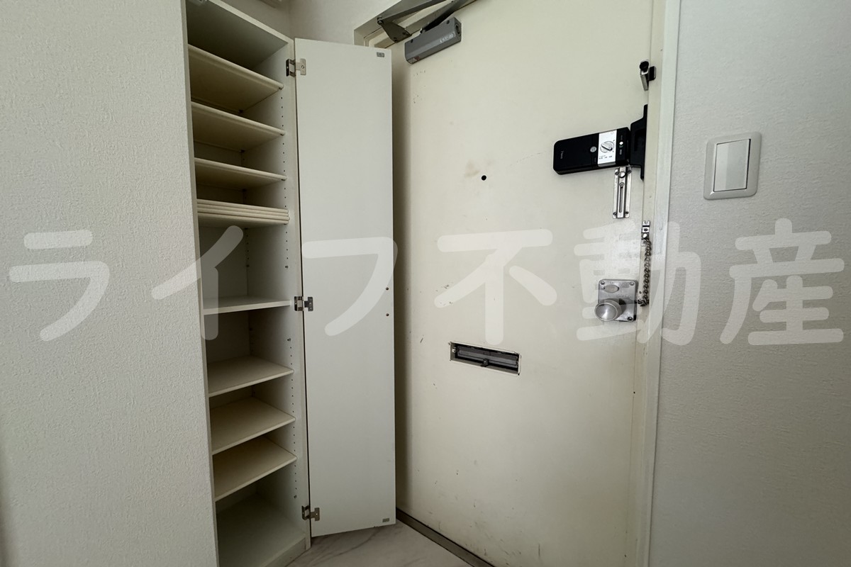 収納　ちょっとした収納スペースも充実しています