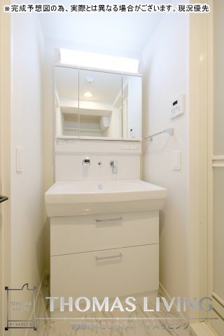 洗面設備　嬉しい独立洗面台も御座います。