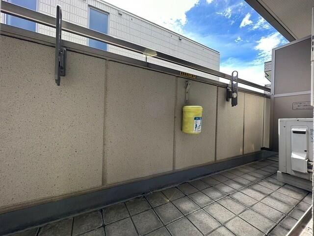 バルコニー　★他号室の参考画像です★