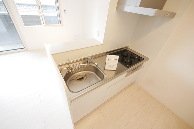 キッチン　★シンクの大きなキッチンですね★