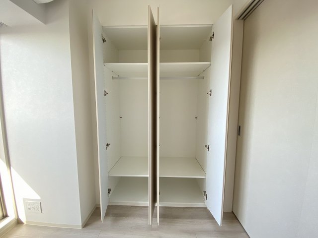 収納　ちょっとした収納スペースも充実しています