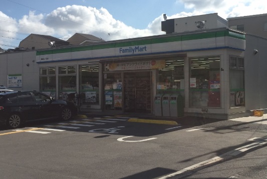 コンビニ　ファミリーマート 東粉浜三丁目店（コンビニ）まで354m