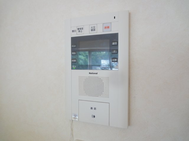 セキュリティ　同物件別号室の写真です。