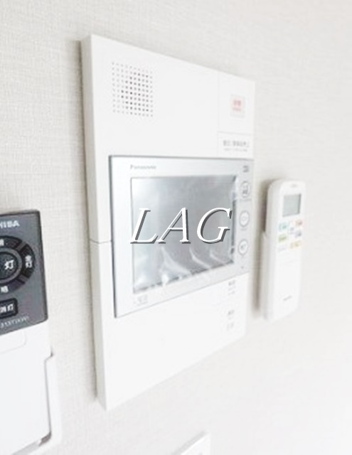 セキュリティ　モニター付きインターホンです。