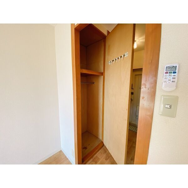 収納　収納付きのお部屋です！