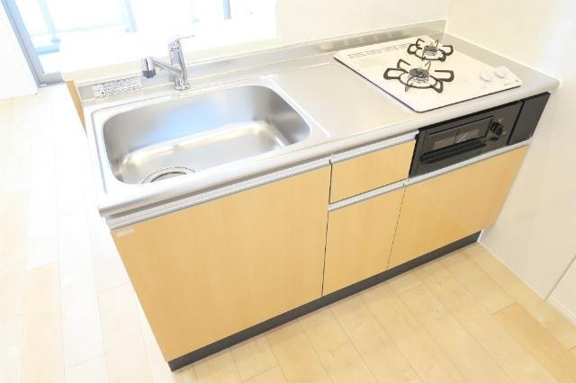 キッチン　調理スペースがしっかりございます