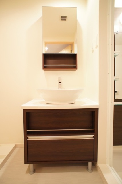 洗面設備　独立洗面台