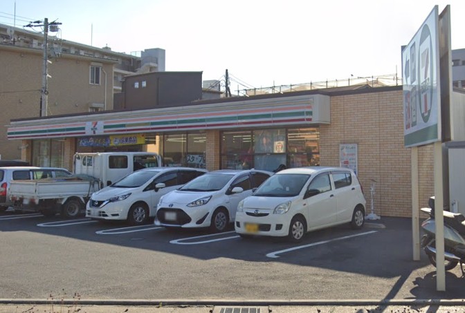 コンビニ　セブンイレブン 市川二俣1丁目店（コンビニ）まで460m