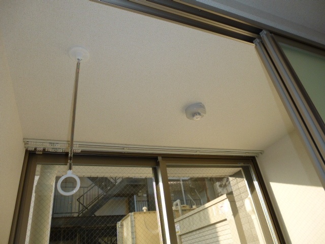 その他設備　室内物干し