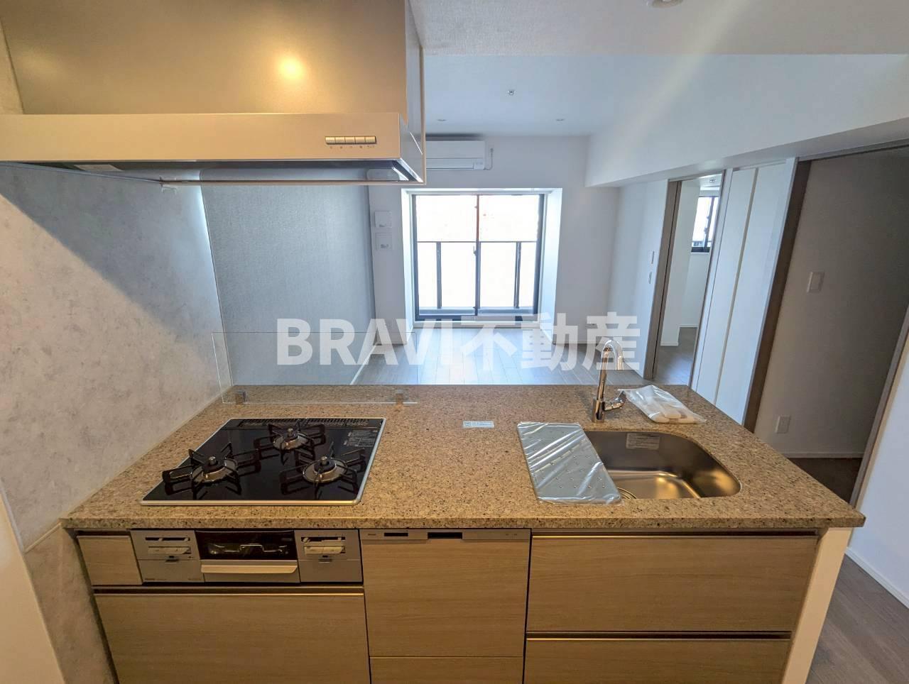 キッチン　【ザ・パークハビオ谷町六丁目クロス】