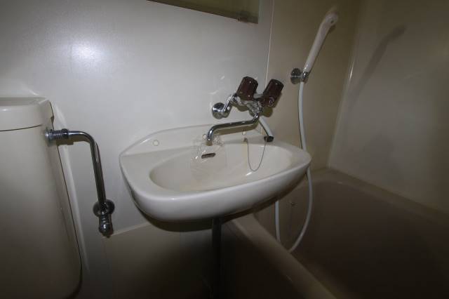 洗面設備　洗面台もあります