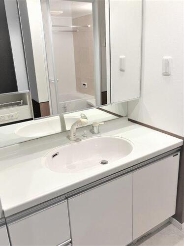 洗面設備　洗面台　内装後　※前回募集時／2024年2月の写真