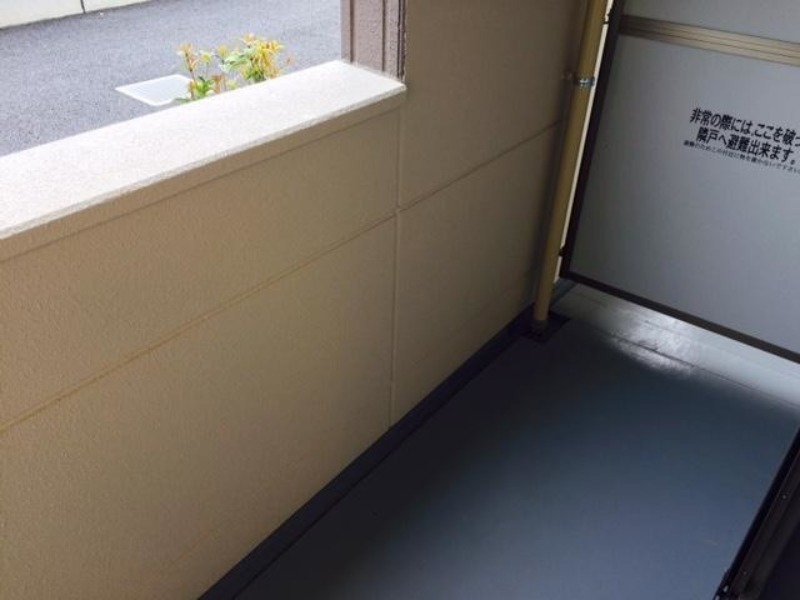 バルコニー　図面と現状に相違がある場合には現状を優先