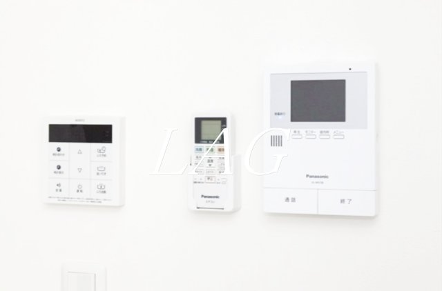 セキュリティ　モニター付インターホンです。