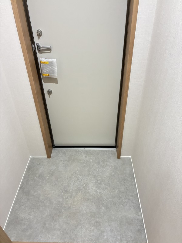 玄関　明るい玄関です