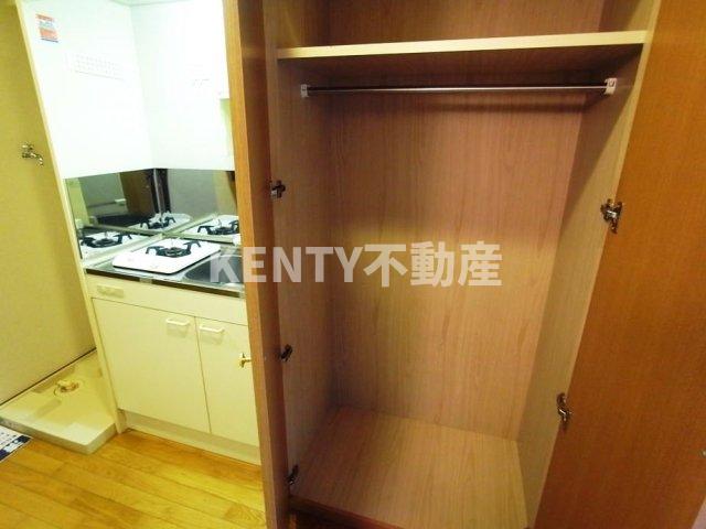 収納　十分な収納スペースがあります