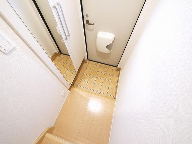 玄関　ゆったりとした玄関です