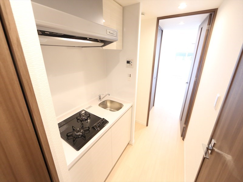 キッチン　システムキッチン（ガス2口コンロ付）