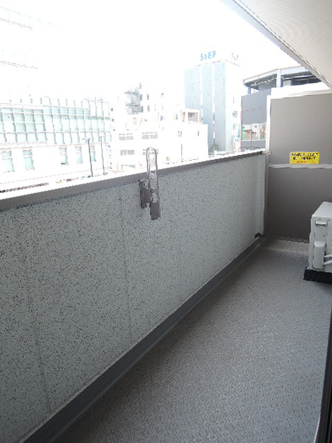 バルコニー　東向きのバルコニー