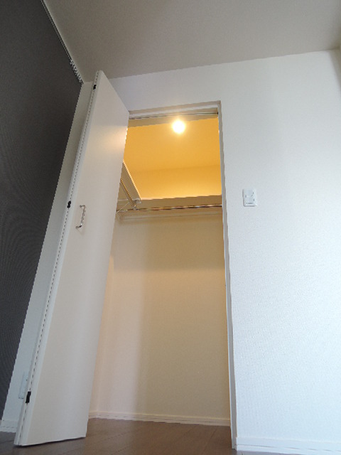 収納　広々としたウォークインクロゼット付