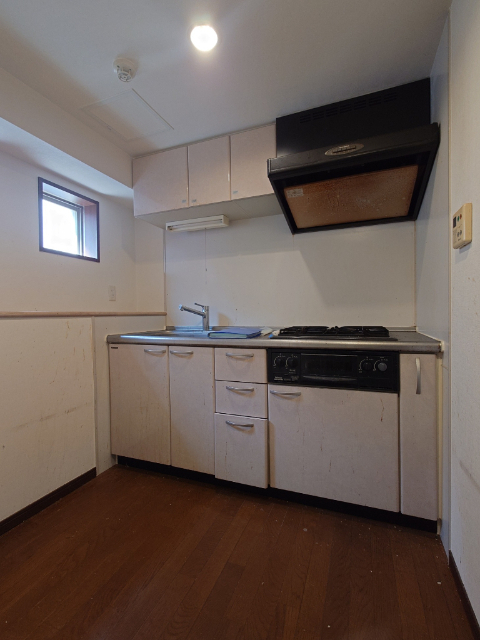 キッチン　２口グリル付きガスコンロ