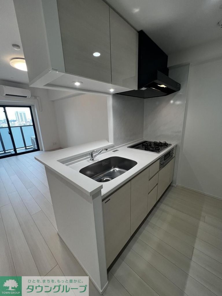 キッチン　バルコニー