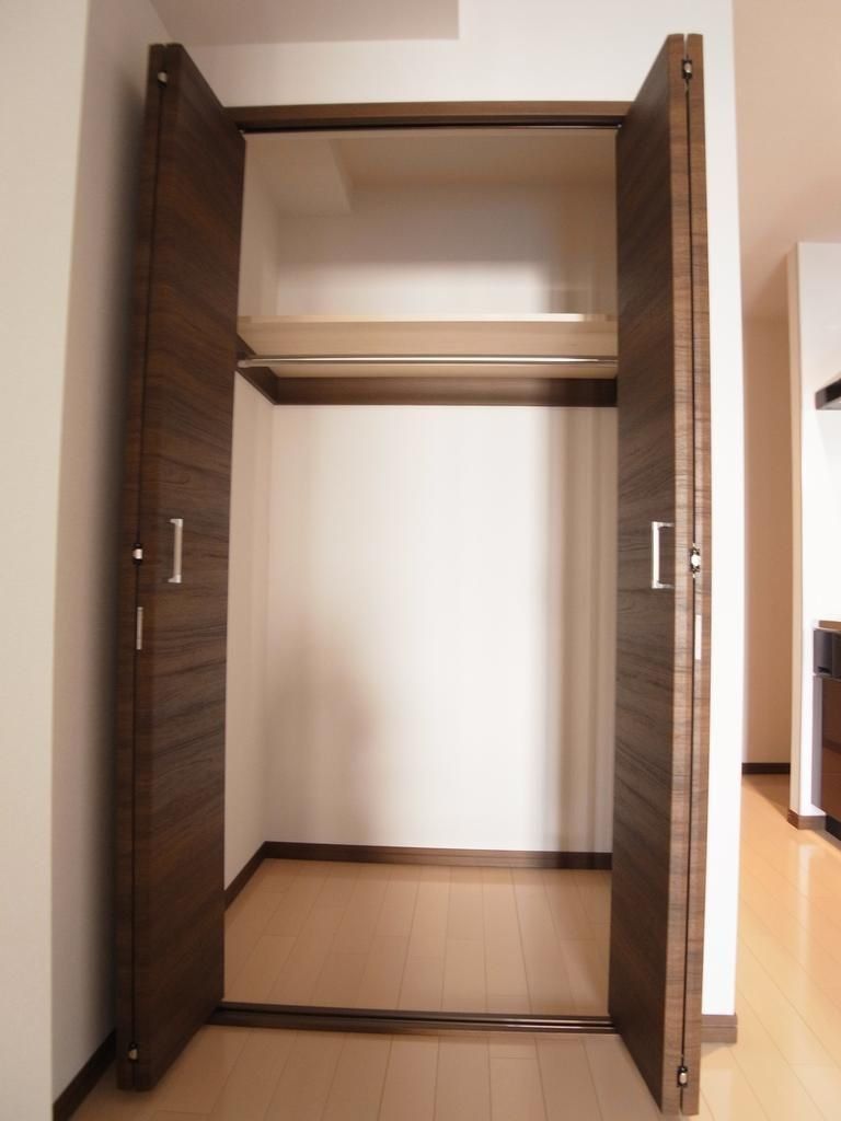 収納　たっぷり入る収納付き