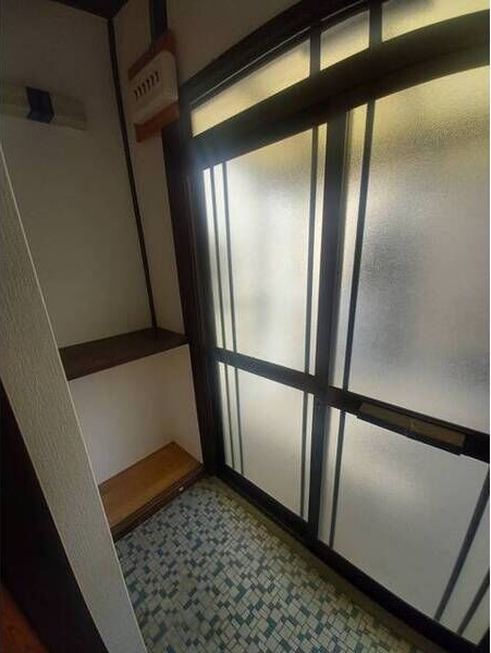 玄関　明るい玄関です