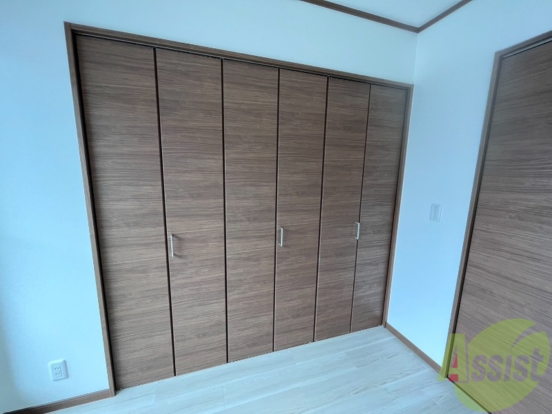 収納　ここに収納があります。収納があると部屋が広く使えます。